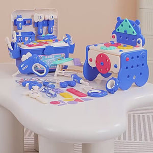 Kids' Tool Set & Workbench Electric Drill Tools & Building Pieces