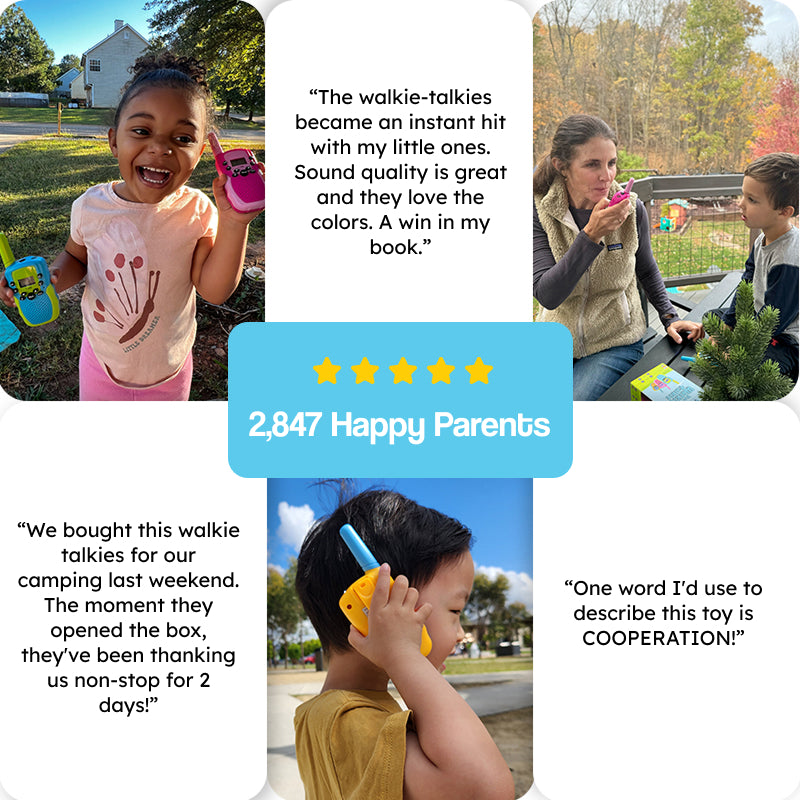 The Kids Walkie Talkie (3-Piece Set)