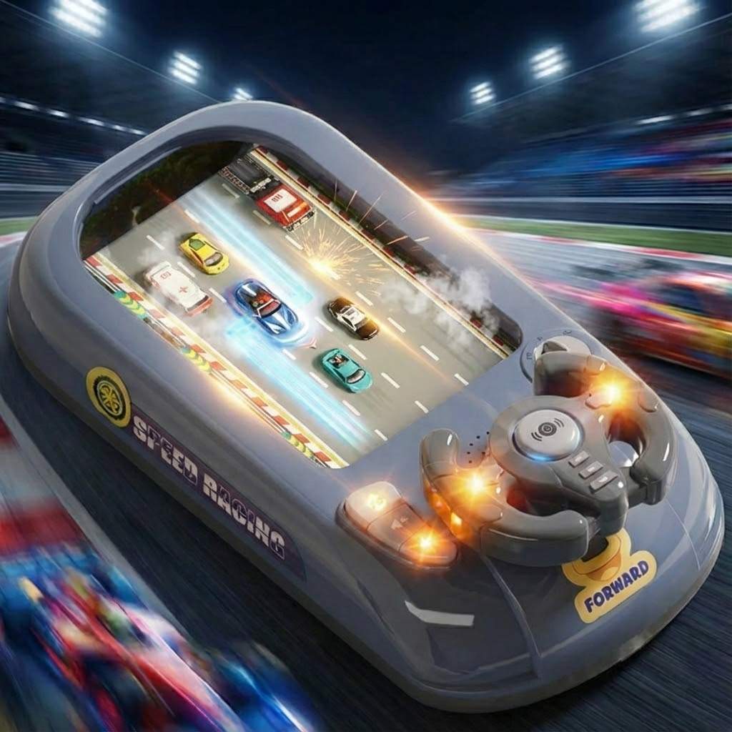 TurboRace Interactive Game Set with 200 Challenges