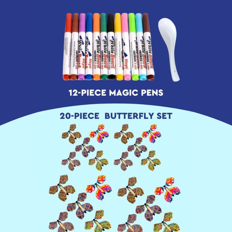 Water Painting Floating Ink Magic Pens Little Learners Toys