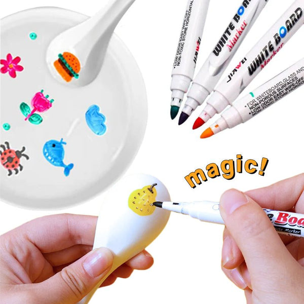 Magic Homework Pen Water Painting Floating Ink Magic Pens - Little Learners Toys