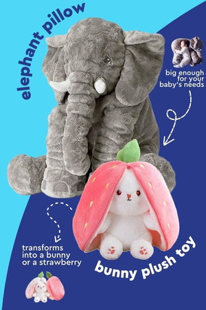 Elephant Baby Pillow