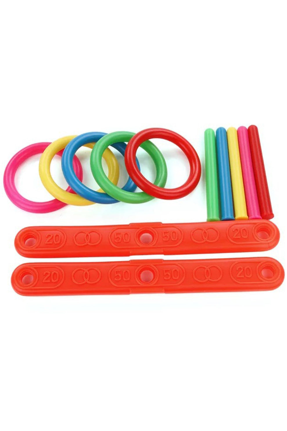 Ring Toss, Rings and Pegs Game, Kids Sports, Children Ages 3+ by