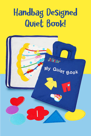 My First Portable Fun Activity Learning Montessori Book