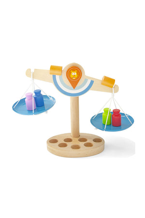 Wooden Educational Math Balance Scale Toy