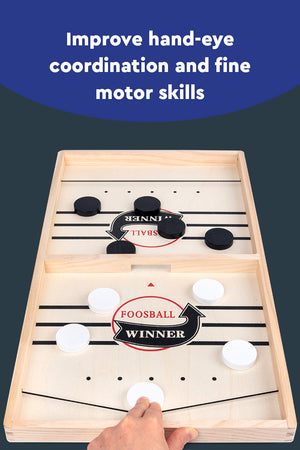 Interactive Two-Player Table Hockey