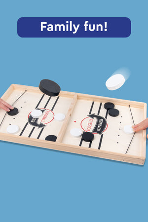 Interactive Two-Player Table Hockey