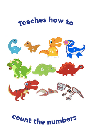 Dinosaur World Montessori Educational Quiet Book