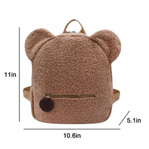 Teddy Buddy Custom Name Backpack