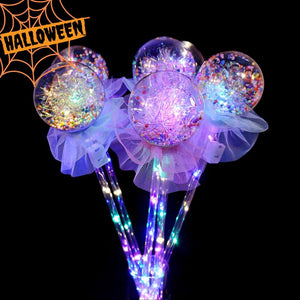 3-Piece Enchanted Halloween LED Fairy Wands