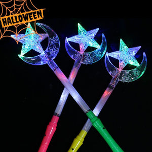 3-Piece Enchanted Halloween LED Fairy Wands